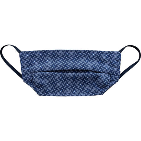 Capturing Couture Reusable 2-Layer Cotton Face Mask, Mr. Biz Navy