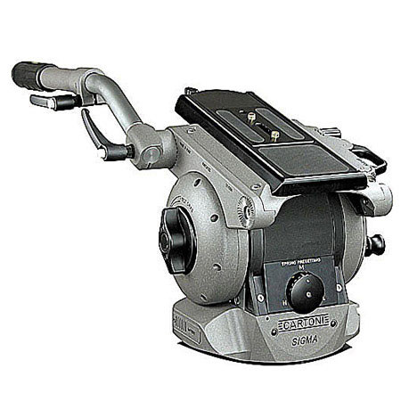 Cartoni P5S01 Pedestal System with Sigma Fluid Head