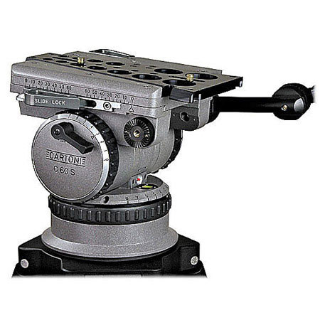 Cartoni P7C61 P70 Pneumatic Pedestal System, Fluid Head