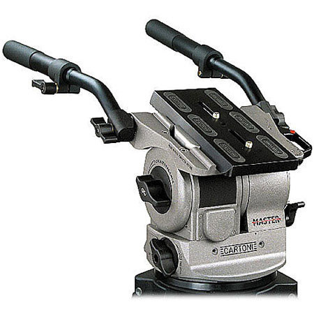 Cartoni P7MA1 P70 Pneumatic Pedestal System, Fluid Head