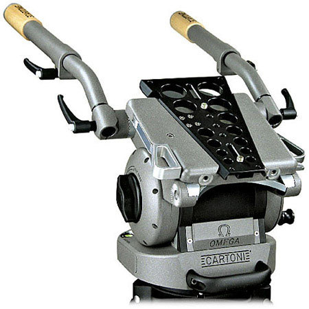 Cartoni P90OM1 P-90 Pedestal with Omega Fluid Head