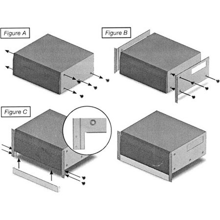 Denon Rack Mount Kit for AVR-1913 Integrated Network AV Receiver