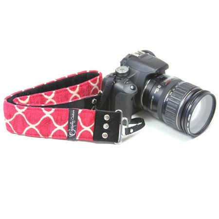 Capturing Couture Plaza Hot Pink 2" DSLR Camera Strap