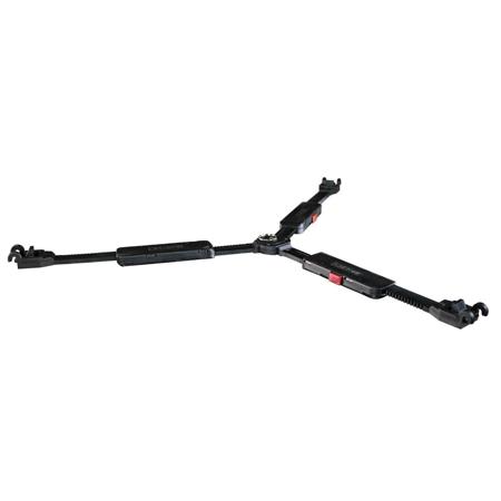 Cartoni SDS Quick Release Smart Lock Mid-Level Spreader for DV and ENG Tripod