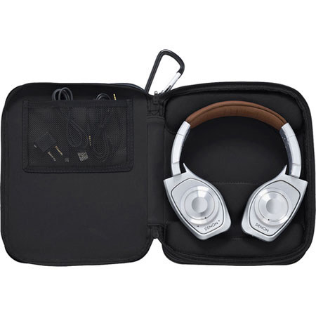 Denon Globe Cruiser AH-NCW500 On-Ear Headphones, Silver