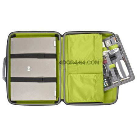 Cocoon Murray Hill-CLB650 Attache Case for Laptop, Blue