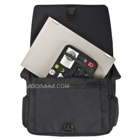 Cocoon Soho CMB402 Messenger Bag- Black, 17 inches