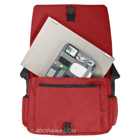 Cocoon Soho CMB402 Messenger Bag- Racing Red, 17in
