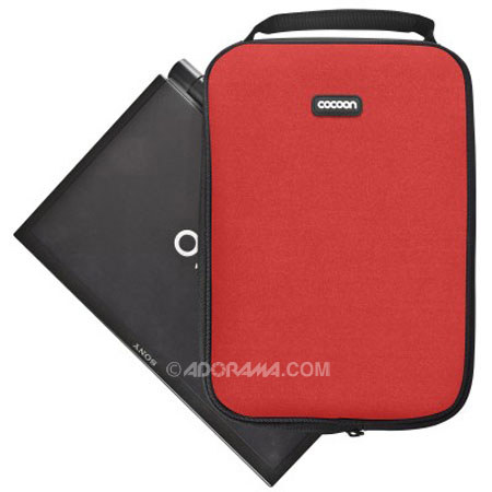 Cocoon NoLita CNS342 Handled Sleeve- Racing Red, 10.2in