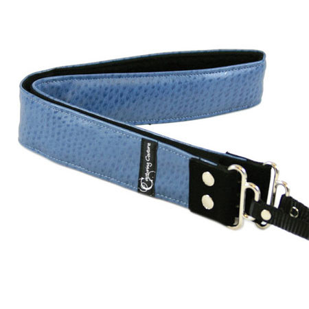 Capturing Couture Animal Print Collection Ostrich Ocean 1.5" Camera Strap