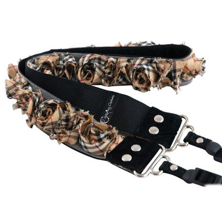 Capturing Couture Posh Plaid Organza 1.5in D/SLR Strap