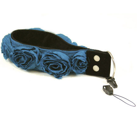 Capturing Couture Turq Organza 1.5 inch Camera Strap