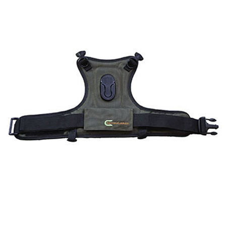 Cotton Carrier Vest for 1 Camera (Vest Only) - Green
