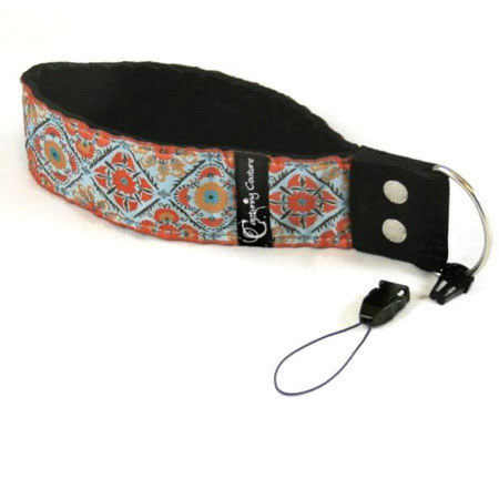 Camera Straps by Capturing Couture: Summer Bliss 1.5" Wristlet Camera Strap