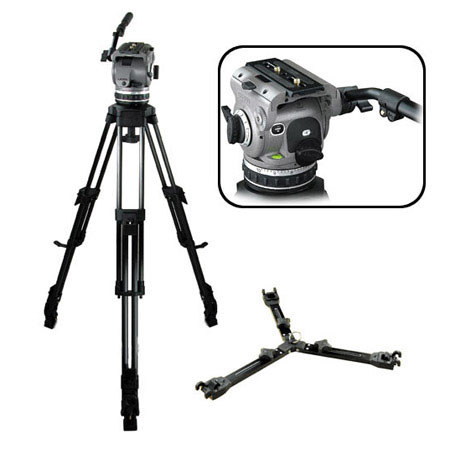 Cartoni Z101 UL/AL 1 Aluminum Tripod with Laser Video Head