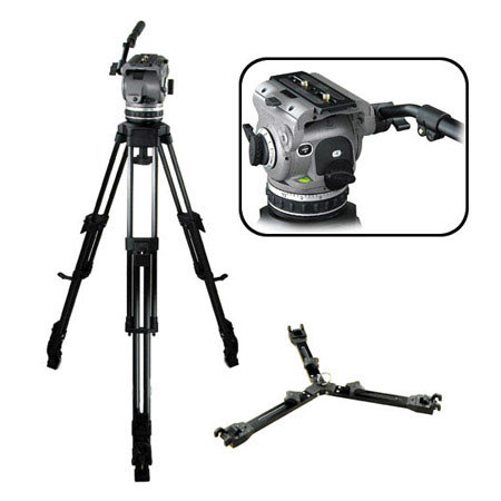Cartoni Laser AL 1/ML System, w/Laser Head, Alum Tripod, Spreader & Soft Case