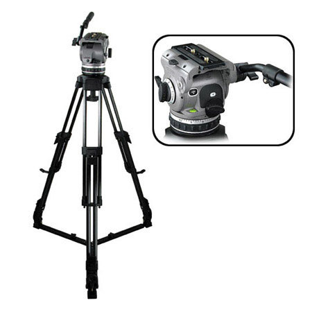 Cartoni CF1 1 Carbon Fiber Tripod with Laser Video Head