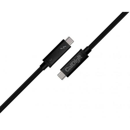 CalDigit Passive 0.7m 5A 40Gb/s Thunderbolt 3 Cable, 100W Charging