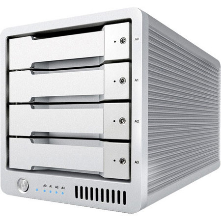 CalDigit T4 High-Performance 4-Bay RAID Storage Array with 32TB (4x 8TB) HDD