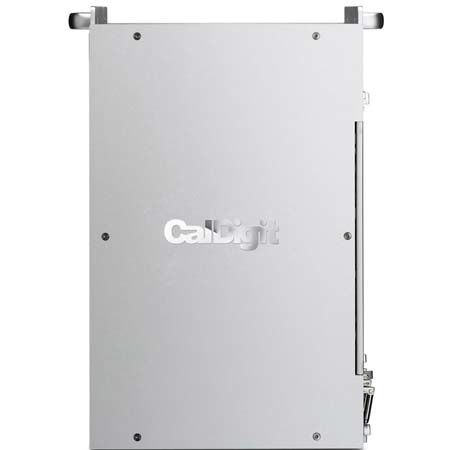 CalDigit HDPRO-D 2.56 TB-E Tower RAID Solution with Eight Swappable Drive Modules and ELANE-1E PCI-E Card, Supports Windows, MacOS, Linux
