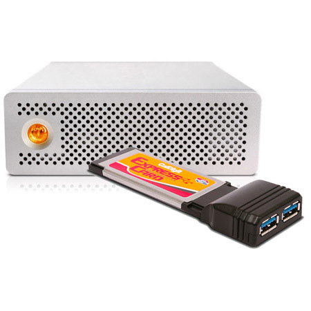 CalDigit 2TB AV Drive with USB 3.0 Card for Laptop