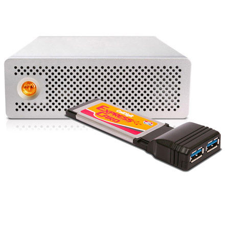 Caldigit 3TB Single Drive with Express Card for Laptop