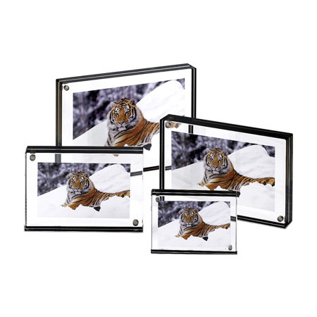 Canetti Graphite Edge Magnet Frame, 3.5x5"