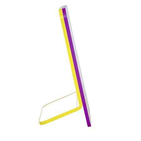 Canetti Colorful Magnet Frame, 4x6", Purple/Yellow