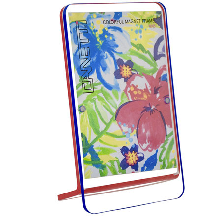 Canetti Colorful Magnet Frame, 5x7", Blue/Red