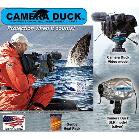Camera Duck Standard SLR / DSLR Cover- Silver