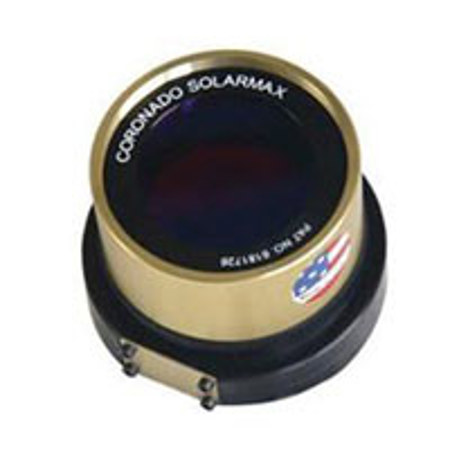 Coronado Double Stacking Narrowband Element Front Unit 40mm and Tmax for use with a Solarmax 40 filter set or telescope. Please Note: Can not be used without a secondary interference blocking filter.