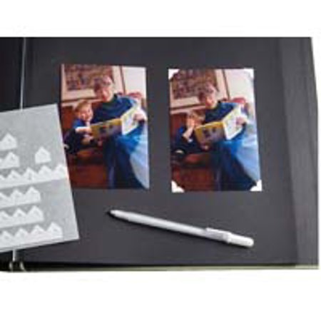 Celine 12x12" Post Bound Scrapbook Refill Pages- Black