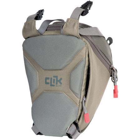 Clik Elite Medium Chest Pack, 5.5in Long Lenses- Grey