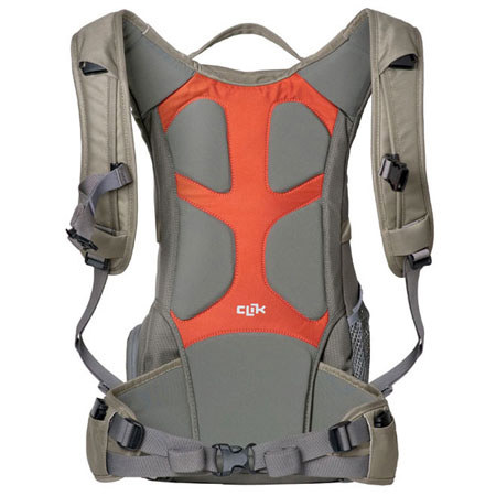 Clik Elite CE400GR, Sml Cmpt Sport and Cam Backpck,Grey