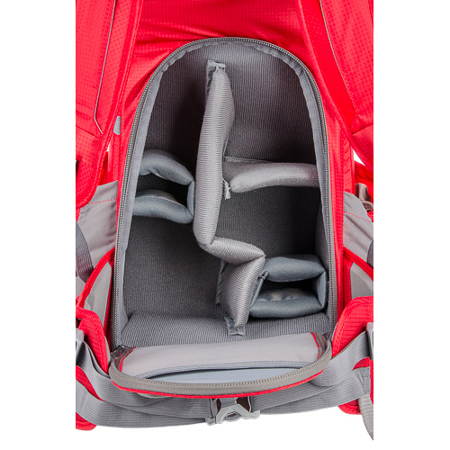 Clik Elite Luminous Camera Backpack, Red