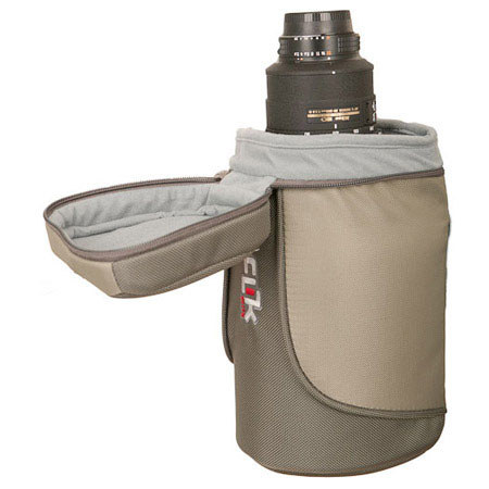 Clik Elite Large Lens Holster, Gray