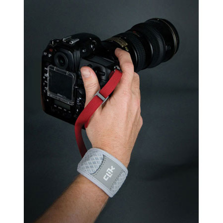 Clik Elite Lightweight, Mesh Wrist Strap- Clik Grey