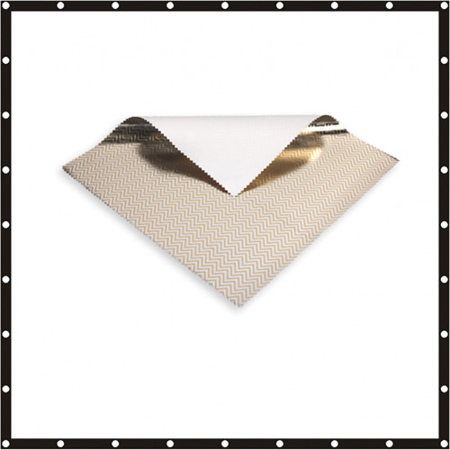 Sunbounce Butterfly/Overhead Screen - Zebra Lame Reflector - 8' x 8'