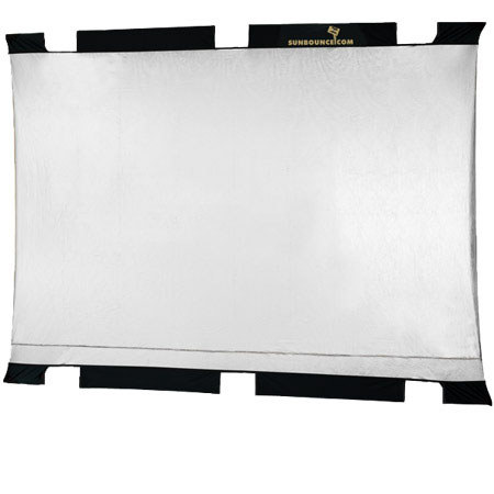 Sunbounce Big Textile, 6x8ft Slv/Wht Backing
