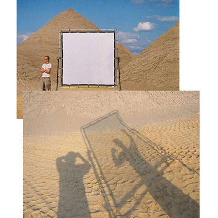 Sunbounce 8x8' SunScrim Butterfly Seamless Textile Tanslucent with 2/3 Stop Light Reduction