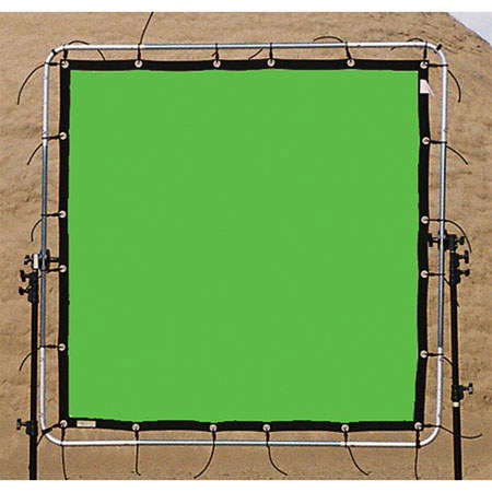 Sunbounce Butterfly 6x6ft Frame, Chroma-Key Green Box Textile.
