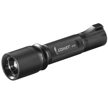 Coast HP5R Focusing LED Rechargeable Flashlight, 185 High / 19 Low Lumens