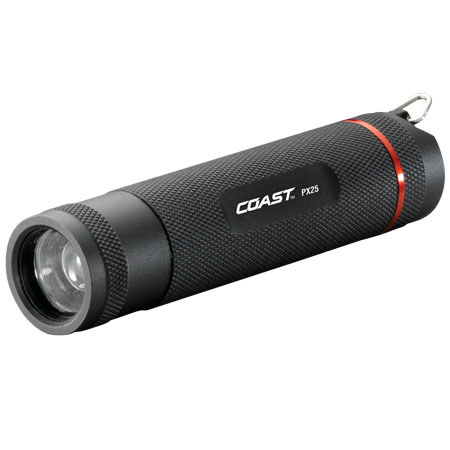 Coast PX25 LED Flashlight, 275 Lumens with 416 Ft / 127m Beam Distance