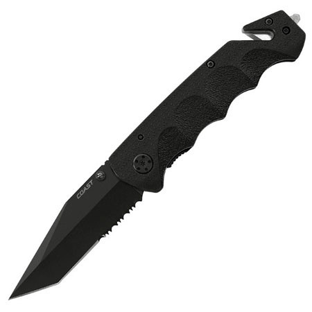 Coast R.T.O.-I. Rescue Team Operator Knife, ComboEdge