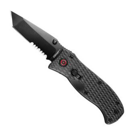 Coast RX313 Rapid Response Blade-Assist Knife, 3.0" Serrated Blade
