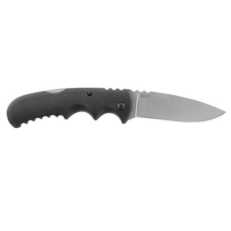 Coast BX315 Lockback Folder Stainless Steel Plain Edge Knife, 3.75" Satin Blade