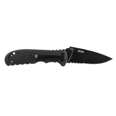 Coast RX300 Blade Assist Folder Stainless Steel Knife, 3" Blade, Nylon Handle