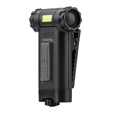 Coast HX3 Dual Color White/UV LED C.O.B Cliplight, 80 Lumens, 42' Beam, 2x AAA