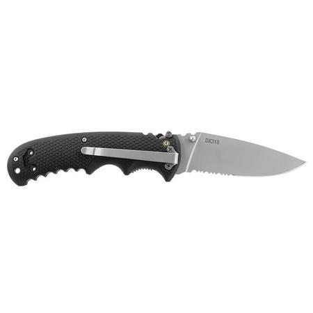 Coast DX318 Double Lock Folder Stainless Steel Knife, 3.75" Blade
