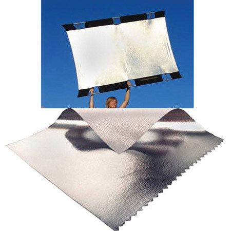 Sunbounce Big with 6x8ft Frame, Silver/White